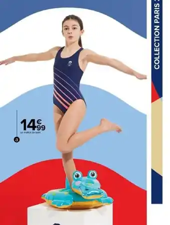 Carrefour Maillot De Bain 1 Piece Fille Des Jeux offre