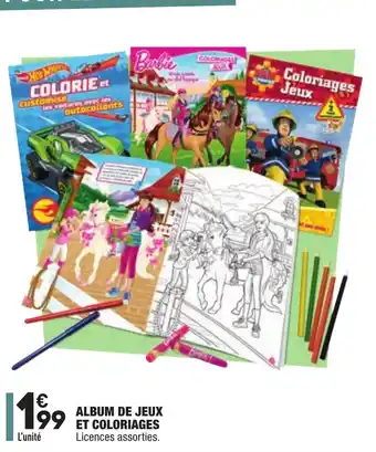 Album de Jeux et Coloriages