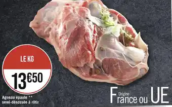 Casino Supermarchés Agneau épaule semi-désossée à rôtir offre