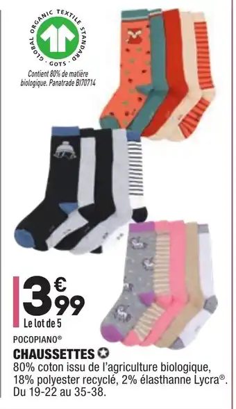 ALDI Chaussettes offre