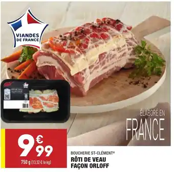 ALDI Rôti de veau facon Orloff offre