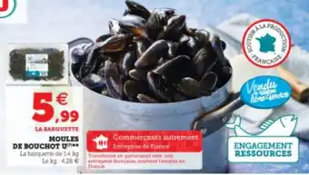 Super U Moules de Bouchot U offre