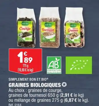 ALDI GRAINES BIOLOGIQUES✪ offre