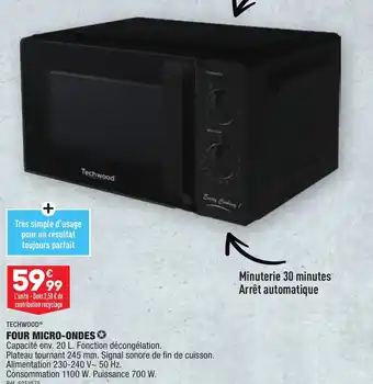 ALDI FOUR MICRO-ONDES ✪ offre