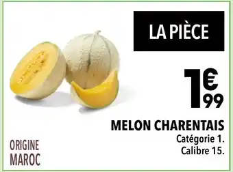 Supeco MELON CHARENTAIS offre