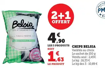 Super U CHIPS BELSIA offre