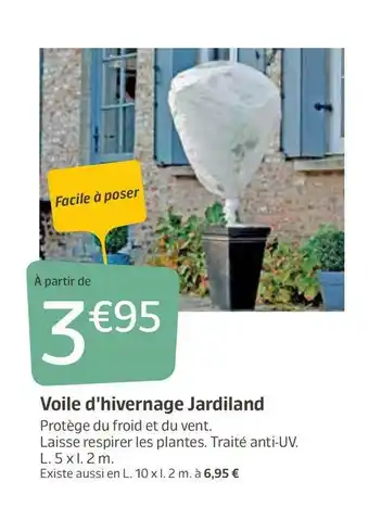 Jardiland Jardiland voile d'hivernage offre