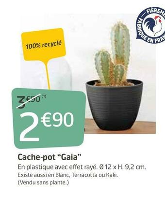 Jardiland Cache-pot gaia offre