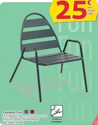 Fauteuil fun