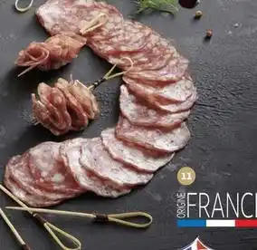 Auchan Auchan - saucisson sec tranche le charcutier offre