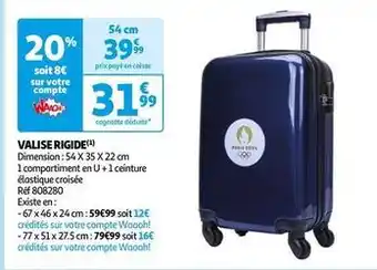 Auchan Valise rigide offre