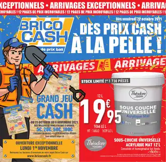 Brico Cash Sous-couche Universelle Acrylique Mat 12 L offre