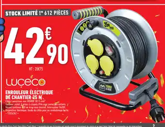 Brico Cash Enrouleur èlectrique De Chantier 25 M offre