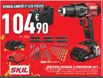 Brico Cash Perceuse Visseuse A Percussion 20 V offre