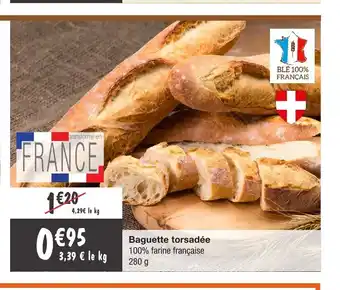 Migros Baguette Torsadèe offre