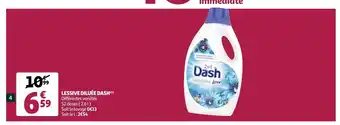 Auchan Lessive Diluèe Dash offre
