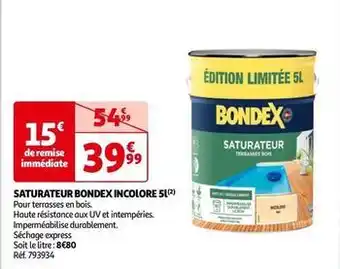 Bondex - saturateur incolore 5