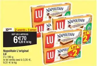Migros Lu - napolitain l'original offre