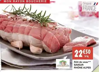 Migros Saveur rhône alpes - rôti de veau offre