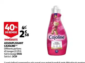 Assouplissant Cajoline