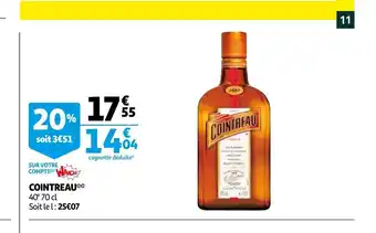 Auchan Cointreau offre