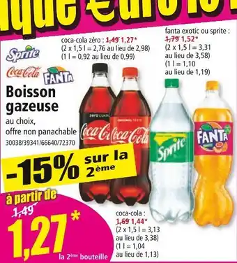 Norma Sprite / Coca Cola / Fanta Boisson gazeuse offre