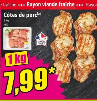 Norma Côtes de porc offre