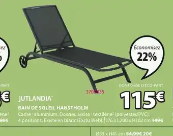 JYSK BAIN DE SOLEIL HANSTHOLM offre