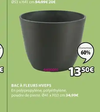 JYSK BAC À FLEURS HVEPS offre