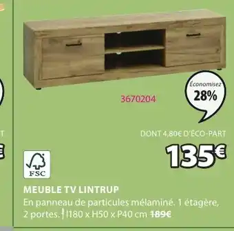 JYSK MEUBLE TV LINTRUP offre