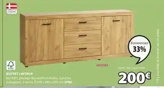 JYSK BUFFET LINTRUP offre