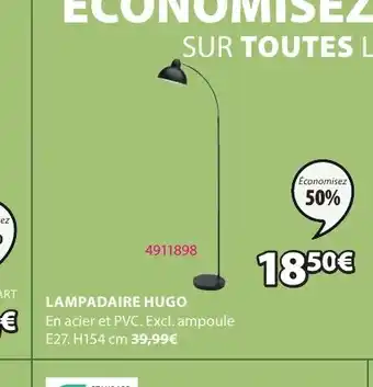 JYSK LAMPADAIRE HUGO offre