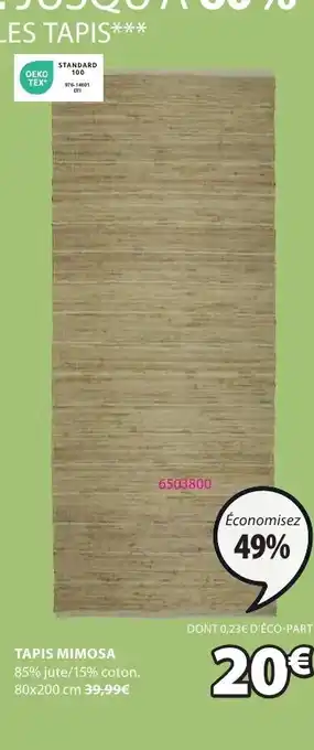 JYSK TAPIS MIMOSA offre