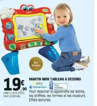 Martin Mon Tableau A Dessins