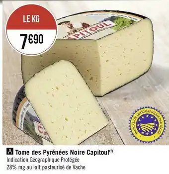Géant Casino Capitoul tome des pyrénées noire offre