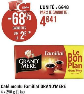 Grand’mere café moulu familial