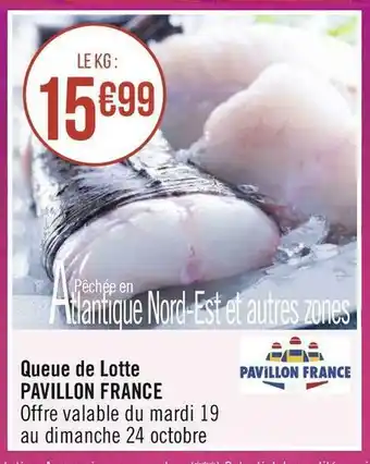 Pavillon france queue de lotte