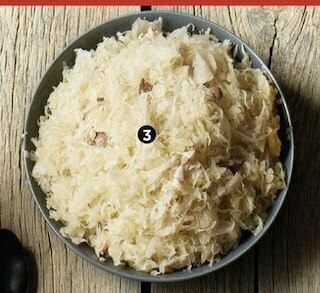 Géant Casino Choucroute cuite aux lardons choucroute crue offre