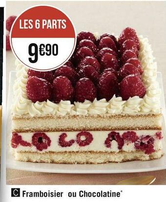 Géant Casino Framboisier ou chocolatine offre