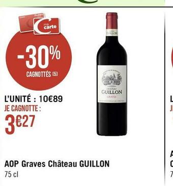 Château guillon aop graves