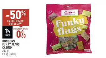 Petit Casino Casino bonbons funky flags offre