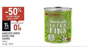 Casino haricots verts extra fins