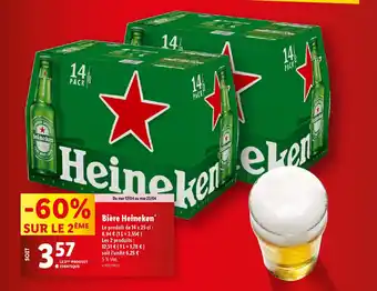 Lidl Bière Heineken* offre