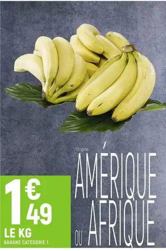 Banane catégorie 1