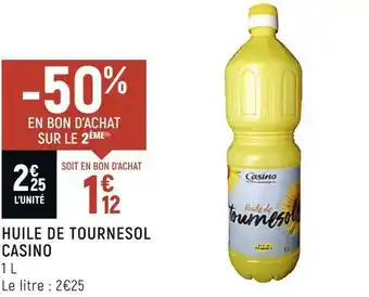 Casino huile de tournesol