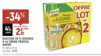 Spar Knorr douceur de 8 légumes à la crème fraîche offre