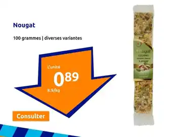 Action Nougat offre