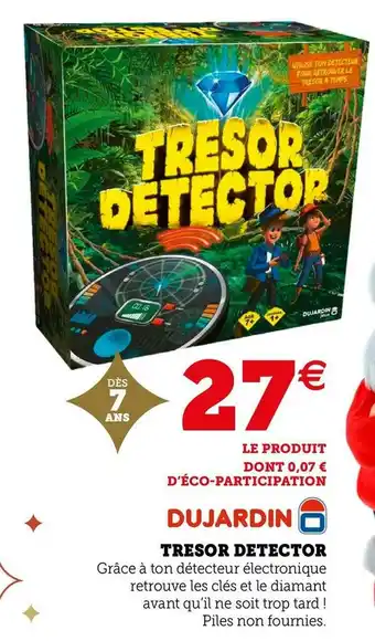 Hyper U Tresor detector offre