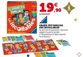 Incollables grand jeu familial des incollables