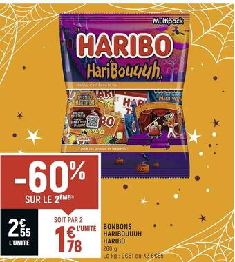 Spar Haribo bonbons haribouuuh offre